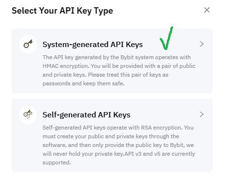 System-generated Keys